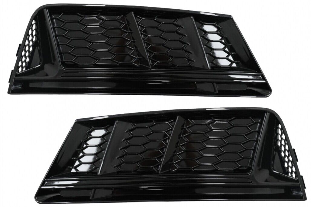 Paraurti Inferiore Griglia Coperture Griglie Laterali per Audi A4 B9 Berlina