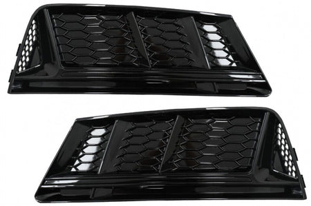 Paraurti Inferiore Griglia Coperture Griglie Laterali per Audi A4 B9 Berlina