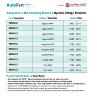Guarnizione per coperchio termostato Renault