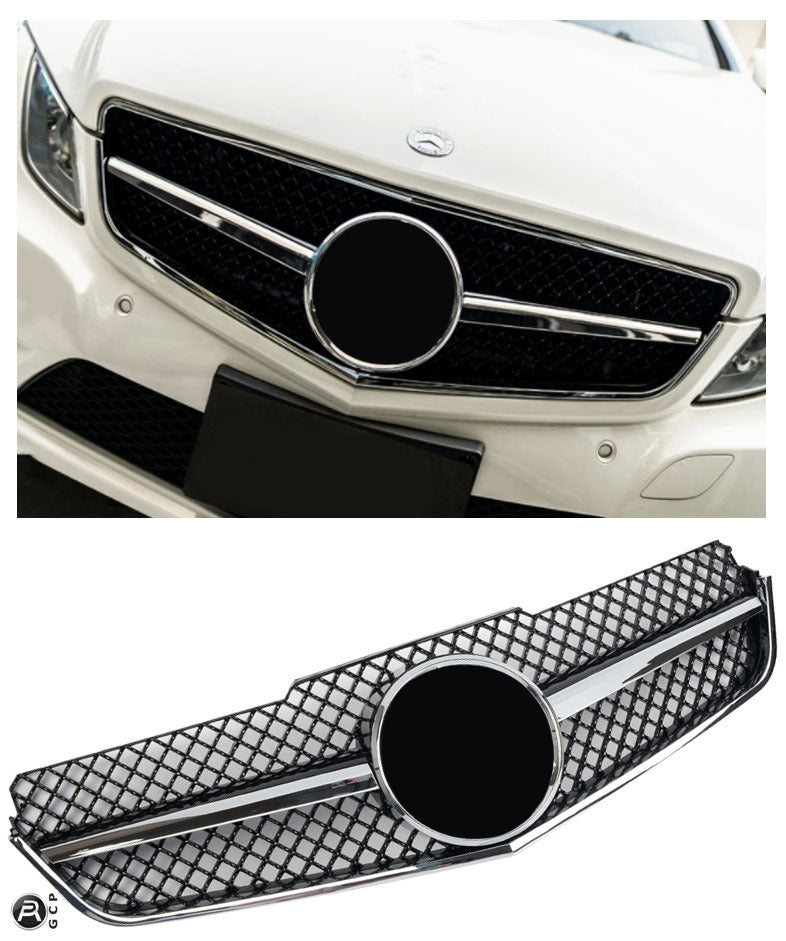 Griglia sportiva per Mercedes W207 COUPE cromata nera AMG LOOK 2007-2014