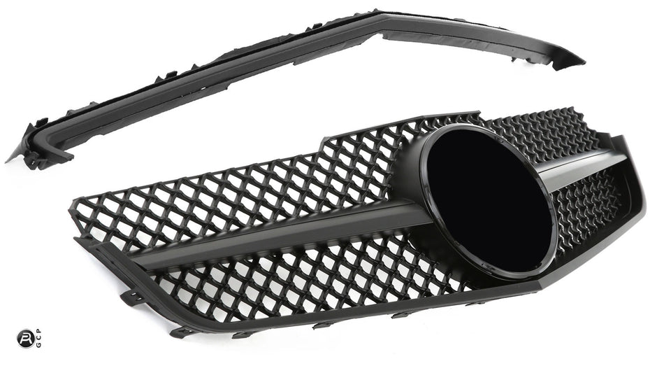 Griglia sportiva per Mercedes W207 E Coupe Cabrio OPACO AMG LOOK