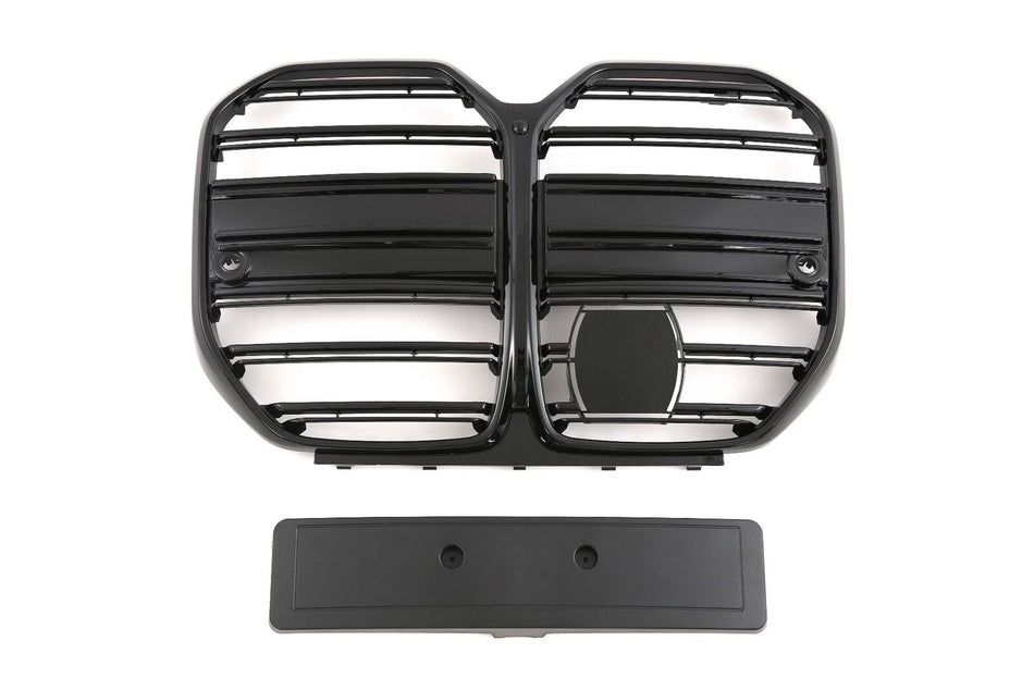 per BMW SERIE 4 G26 GRAN COUPE GRIGLIA SPORTIVA NERO LUCIDO