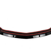 Spoiler per paraurti anteriore per Mercedes CLA45 C117 X117 (2013-2016) nero luc