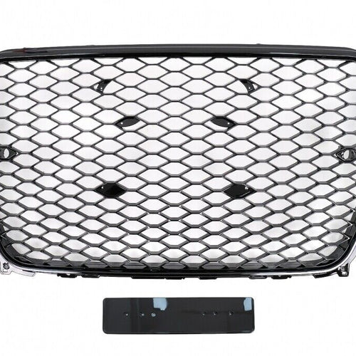 Griglia anteriore senza badge per Audi A4 B8 Facelift (2012-2015) RS Design a ni