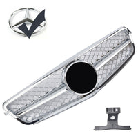 Griglia sportiva per Mercedes W204 S204 C cromata C63 AMG LOOK