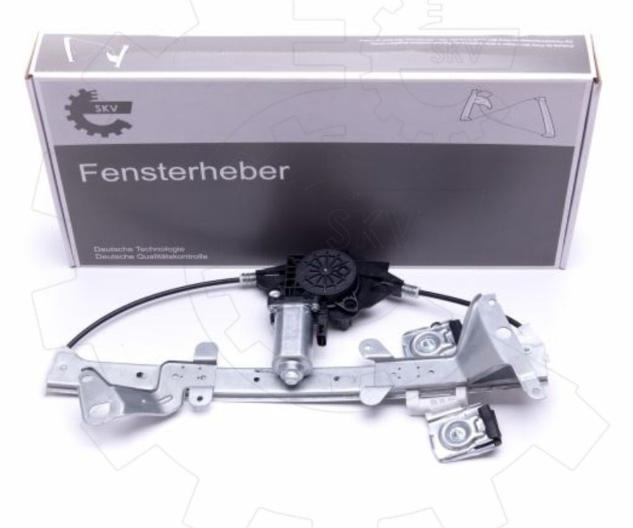 ALZACRISTALLI ELETTRICO + MOTORINO ANTERIORE Destra PER FORD FIESTA 2002-2008