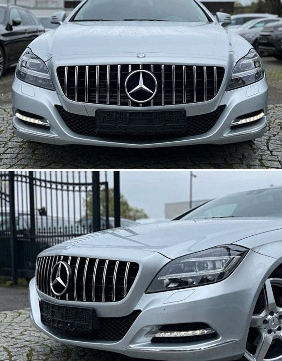 per Mercedes CLS W218 2011-2014 Griglia Radiatore Panamericana