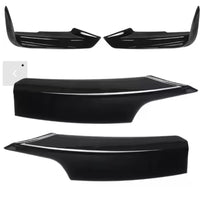 KIT 4 PEZZI Flaps Fendinebbia + LATERALI per BMW Serie 3 F30 F31 F35 (M SPORT)