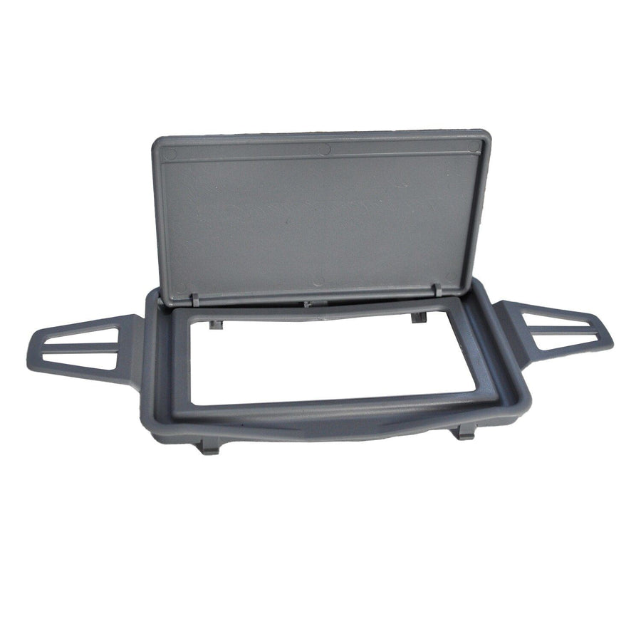 Copertura Specchietto Parasole per Mercedes Classe E W211 (2003-2009) Grigio