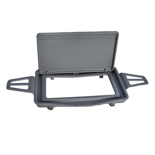 Copertura Specchietto Parasole per Mercedes Classe E W211 (2003-2009) Grigio