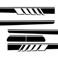 Decalcomanie laterali Adesivo in vinile per Mercedes Classe C C205 Coupe A205 Ca