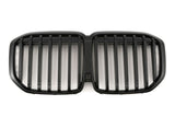 per BMW X7 G07 GRIGLIA DEL RADIATORE DOPPIA STAFFA NERA LUCIDA