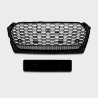 per AUDI A5 F5 2016-2019 Griglia Radiatore RS5 Design Nero Lucido