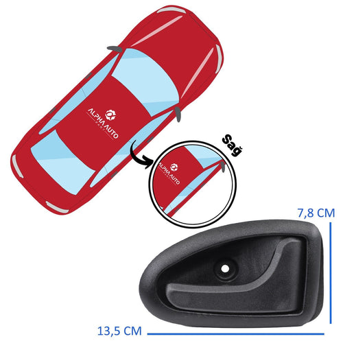 Maniglia Interna Porta Anteriore Destra/Sinistra