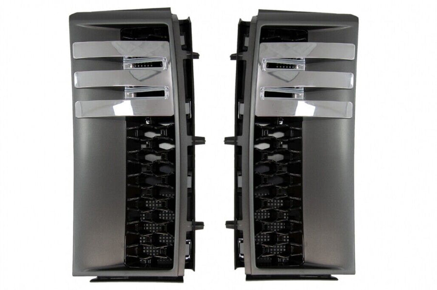 Griglie di ventilazione laterali per Range Rover Vogue III L322 (2002-2012) Nero