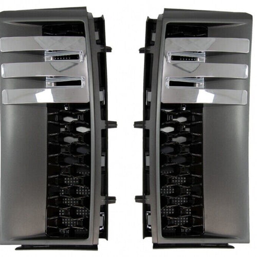 Griglie di ventilazione laterali per Range Rover Vogue III L322 (2002-2012) Nero