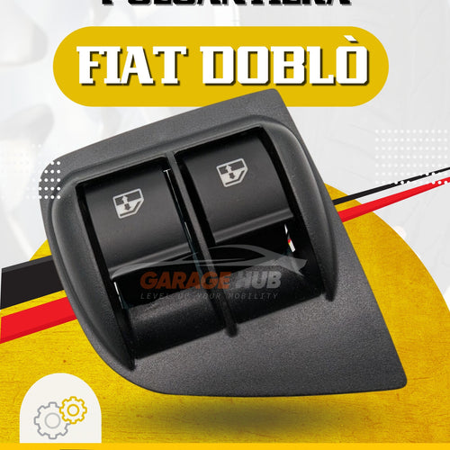 Interruttore alzacristallo SINISTRO Lato guida per FIAT Doblò Cargo/Station