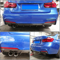Diffusore ?CARBONIO M3? per BMW Serie 3 F30 F31 F35 ->M Sport per Scarico a Sx