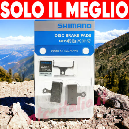 2x PASTIGLIE Freno SHIMANO G05S G03S DEORE XTR SLX ALFINE M9000 M9020 M987 – vista 13