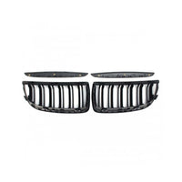 per BMW Serie 3 E90 E91 2005-2008 Griglia Radiatore M Look Nero Opaco