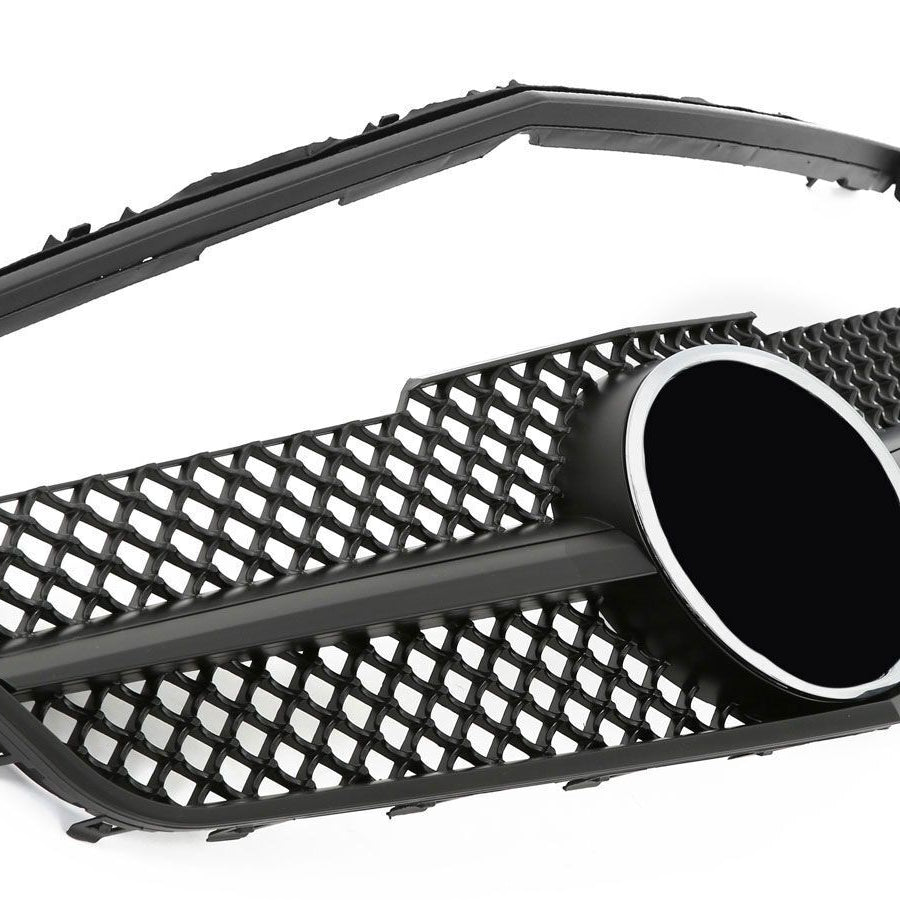 Griglia sportiva per Mercedes W207 E Coupe Cabrio Matt Black AMG LOOK