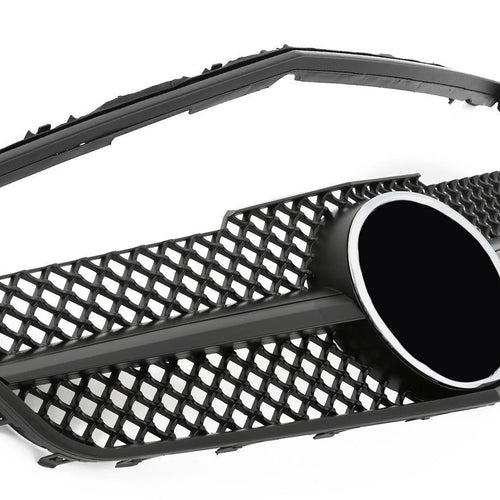 Griglia sportiva per Mercedes W207 E Coupe Cabrio Matt Black AMG LOOK