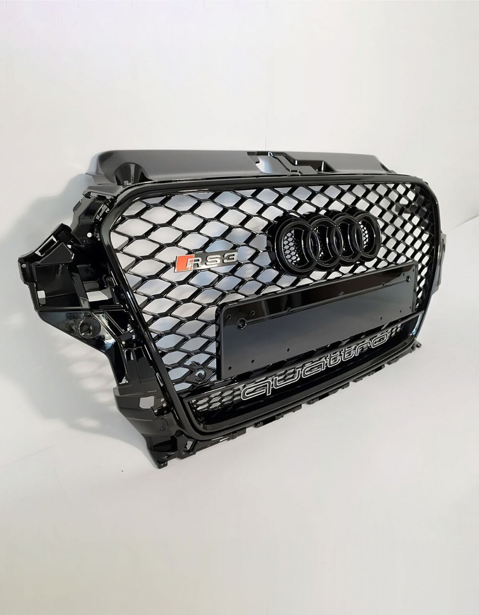 per AUDI A3 8V 2012-2016 Griglia Anteriore RS3 Quattro Design