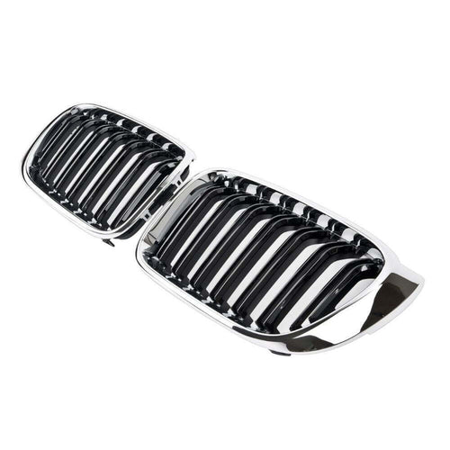 per X4 F26 2014-2018 Griglia Radiatore M Look Nero Cromato