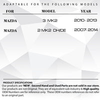 Ingranaggio piegatura specchietti 48 denti Mazda