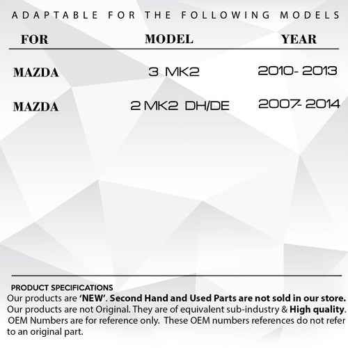 Ingranaggio piegatura specchietti 48 denti Mazda