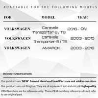 Braccio Specchio Inferiore Sinistro Destro per VW T5 T6
