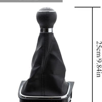 ⭐Manopola 6 Marce⭐Leva Pomello Cambio per VW Golf 6 5 JETTA EOS SCIROCCO cuffia