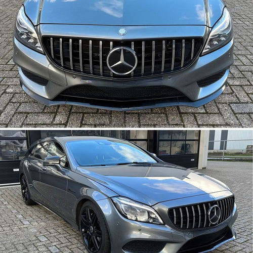 per Mercedes CLS W218 2014-2018 Griglia Radiatore Panamericana