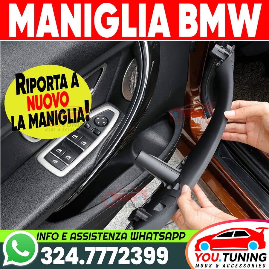 ⭕Maniglia Interna NERA ANTERIORE SINISTRA per BMW Serie 3 F30 F31 F34 M3 GT