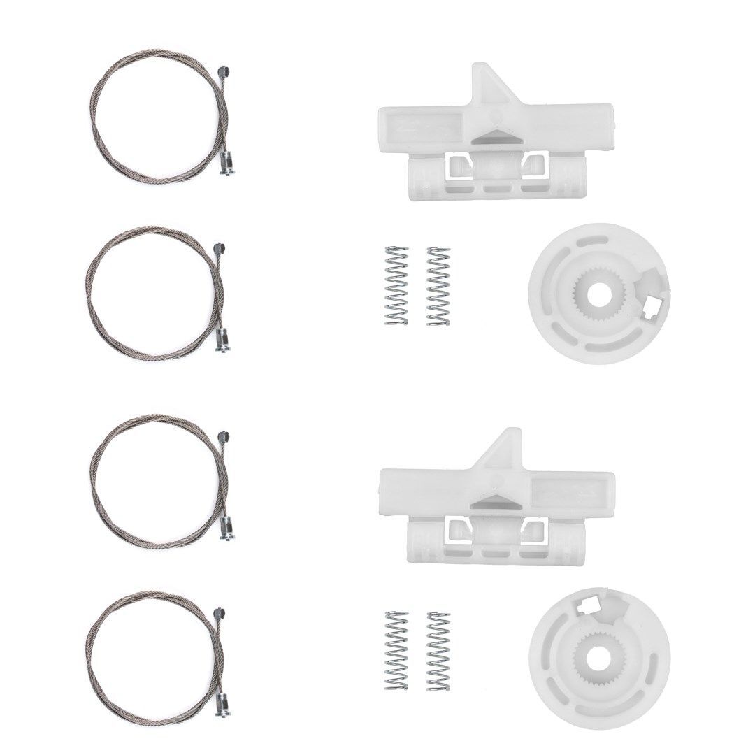Kit Riparazione Alzacristalli Ant. DX / SX per Fiat Fiorino Citroen Nemo