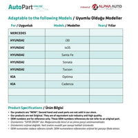 Kit Riparazione Tetto Apribile Mercedes