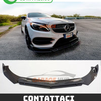 LAMA ANTERIORE *AMG LOOK CARBONIO* TUNING per Mercedes Classe A W176 W177 C CLA