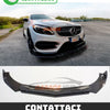 LAMA ANTERIORE *AMG LOOK CARBONIO* TUNING per Mercedes Classe A W176 W177 C CLA