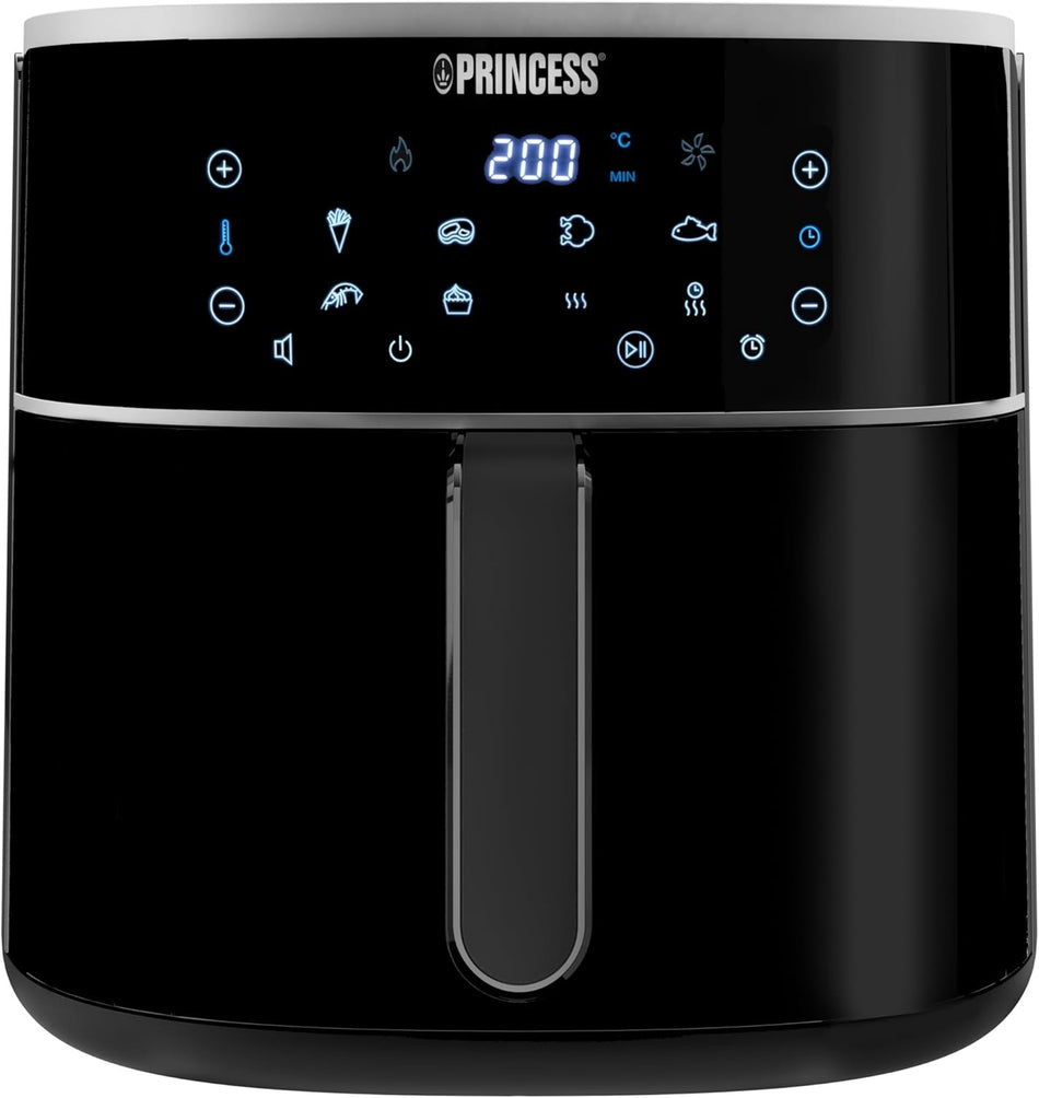 Princess Digital Air Fryer – Variable Container Capacity – Maximum of 8 L 8 l