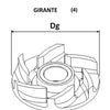 POMPA ACQUA GRAF per RENAULT 9 R 11 19 21 Rapid, CLIO 1.1 (90-98), SUPER 5