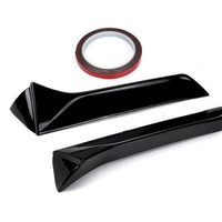 2 PEZZI SPOILER Posteriore Lunotto SPORTIVO per SEAT LEON 5F FR Mk3 MK3.5