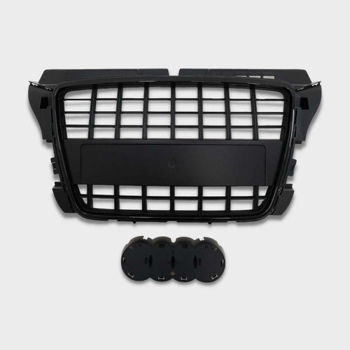 per AUDI A3 S3 8P1 8PA 8P7 2008-2012 Griglia Radiatore Nero
