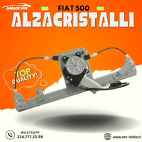 Alzacristalli Elettrico Sinistro --> FIAT 500 500C / Abarth dal 2007 + MOTORINO