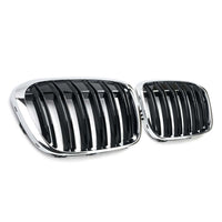 per X1 F48 2015-2019 Griglia Radiatore M Look Nero Cromato