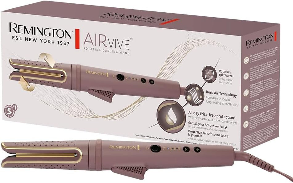 Remington Arricciacapelli AIRvive con Tecnologia Ionica, Rivestimento in...