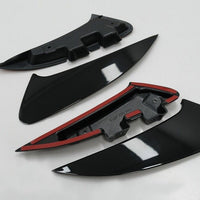 Alette paraurti posteriori Flics Pinne laterali per Mercedes CLA Shooting Brake