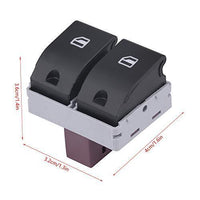 Pulsantiera,tasti alzacristalli lato guida per VW Polo IV duee,tre🌟volumi 8G3