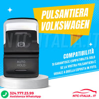 Tasto interruttore freno a mano pulsantiera per VW Volkswagen Golf VII 7 12-20
