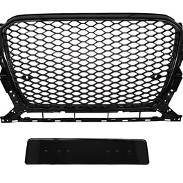 Griglia Radiatore Stile RSQ5 per Audi Q5 8R (2009 - 2016) Nero Lucido