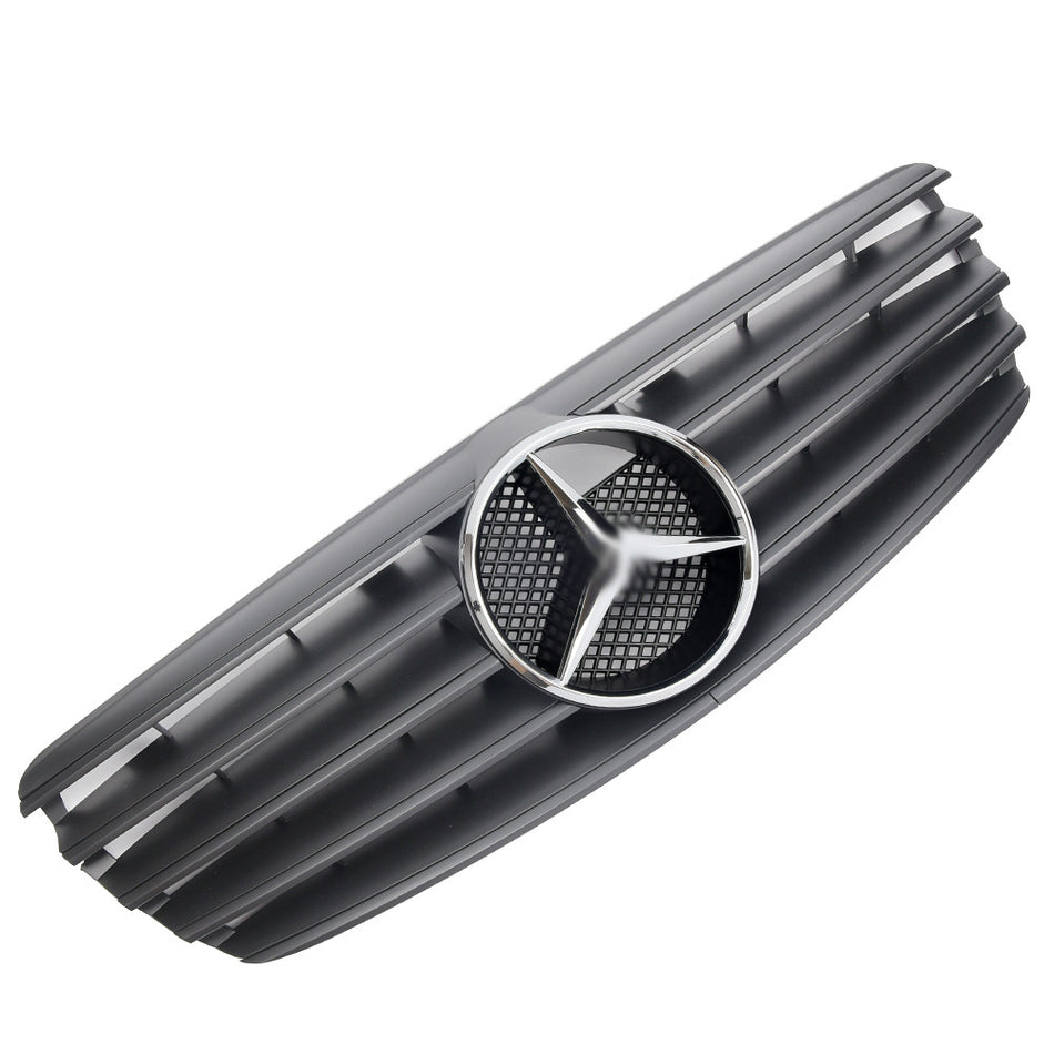 Griglia sportiva per Mercedes W211 / S211 E fino al 2006 nero opaco AMG LOOK